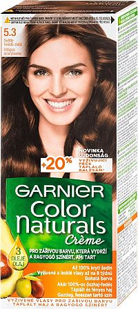 Garnier Color Naturals Créme 5,3 Natural Light Golden Brown 40 ml