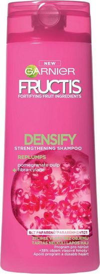 Garnier Fructis Densify posilňujúci šampón pre objemnejšie a hustejšie vlasy 400 ml