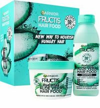 Garnier Fructis Hair Food Aloe Vera šampón a maska darčekový set 1×1 set, kozmetická súprava