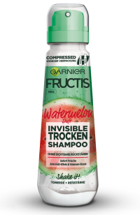 Garnier Fructis neviditeľný suchý šampón s vôňou vodného melóna 1×100 ml, suchý šampón