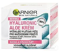 GARNIER Hyaluronic ALOE CREAM vyživujúci denný krém, suchá a citlivá pleť 1x50 ml