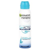 Garnier Mineral Pure Active 48h sprej antiperspirant v spreji 150 ml