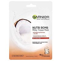 Garnier Nutri Bomb kokos pleťová maska s kokosovým mliekom 32g