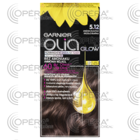 Garnier Olia permanentná farba na vlasy bez amoniaku 5.12 hnedá dúhová 1×112 ml, farba na vlasy