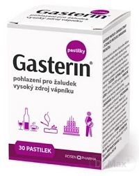 GASTERIN pastilky - RosenPharma 1×30 ks, žuvacie pastilky