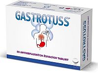 Gastrotuss tablety žuvacie antirefluxné 1x30 ks