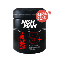 Gél na úpravu vlasov s extra silným držaním Nishman Hair Gel 5+ 750ml