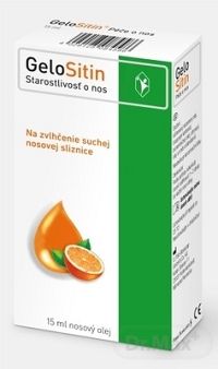 GeloSitin Starostlivosť o nos 1×15 ml, nosový olej