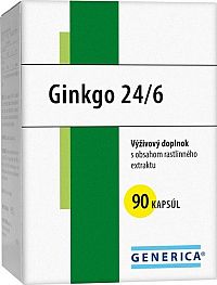 GENERICA Ginkgo 24/6 cps 40 mg 1x90 ks