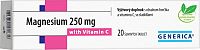 GENERICA Magnesium 250 mg + Vitamin C tbl eff 1x20 ks