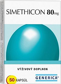 GENERICA SIMETHICON 80 mg cps 1x50 ks