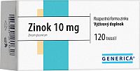 GENERICA Zinok 10 mg tbl 1x120 ks