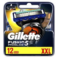 Gillette FUSION 5 ProGlide 12 kusov náhradných hlavíc