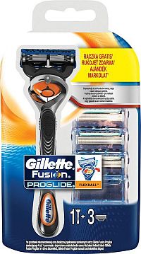 Gillette FUSION 5 ProGlide Flexball Manual 1 strojček + 4 náhradné hlavice
