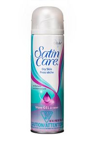 Gillette GNH SATIN CARE DRY SKIN 200ML gél na holenie, 1x200 ml