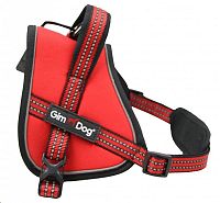 Gimborn Postroj Advance ×l 3,2×82-110cm Červený 1×1 ks, postroj pre psy