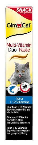 Gimcat Duo Pasta Multivit +Tuniak 1×50 g, pasta pre mačky