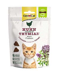 Gimcat Soft Snacks Kura s Tymiánom 1×60g, maškrta pre mačky