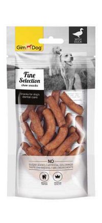 Gimdog Buvoli Kúsky s Kačacím Mäsom 1×50 g, maškrta pre psy