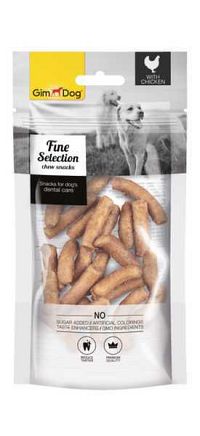 Gimdog Buvoli Kúsky s Kuracím Mäsom 1×50 g, maškrta pre psy