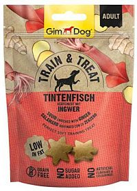 Gimdog Train & Treat Sépia so Zázvorom 1×125 g, maškrta pre psy