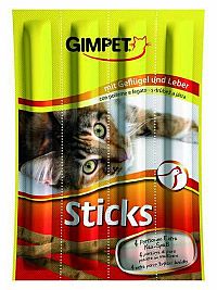 Gimpet Sticks Drubez+Jatra 1×4 ks, maškrta pre mačky
