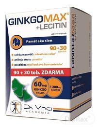 GINKGO MAX + LECITIN - DA VINCI 1×120 tbl, výživový doplnok