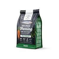 GO NATIVE Small Breed Herring with Carrot and Kale 1,5kg obsahuje až 70% mäsa zo sleďa