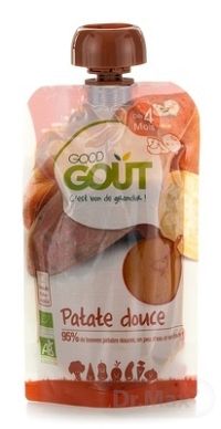 Good Gout BIO Batátové pyré 1×120 g, zeleninový príkrm od ukonč. 4. m