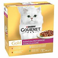 Gourmet konzerva mix dušené a grilované maso 8 x 85 g