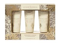 Grace Cole Darčeková sada starostlivosti o telo a ruky - Bergamot, zázvor Lemongrass, 3 ks 1×1 set