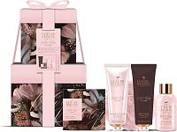 Grace Cole Darčeková sada starostlivosti o telo - Ruža & Pivonka, 5ks
