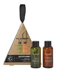 Grace Cole Pánska mini darčeková sada do sprchy - Mandarinka, Bergamot Rozmarín, 2ks 1×1 set