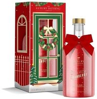 Grace Cole Pena do kúpeľa v sklenenej karafe - Fík & Brusnica, 600ml