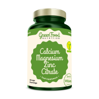 GreenFood Nutrition Calcium Mg Zinc Citrate 120cps 1x120 cps