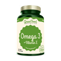 GreenFood Nutrition Omega 3 + vit E 120cps 1x120 cps