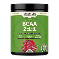 GreenFood Performance BCAA 2:1:1 raspberry 420g 1×420 g