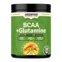 GreenFood Performance BCAA +Glut mango 420g 1×420 g