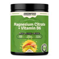 GreenFood Performance mg Citrate+B6 mango 420g 1×420 g