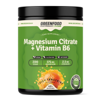 GreenFood Performance mg Citrate+B6 tangerine 420g 1×420 g