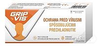 GripVis pastilky 1x20 ks, na prevenciu a podporu liečby prechladnutí a ochorení podobných chrípke