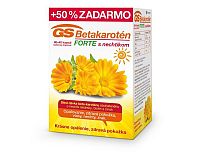 GS Betakarotén FORTE s nechtíkom cps 80+40 50% (120 ks)