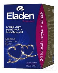 GS Eladen PREMIUM darček 2022 1×90 cps, na udržovanie zdravých vlasov a pokožky