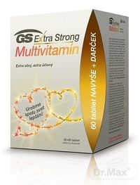 GS Extra Strong Multivitamín 2020 tbl 60+60 navyše (120 ks)