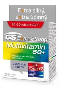 GS Extra Strong Multivitamín 50+ 1×120 ks, doplnok výživy