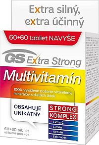 GS Extra Strong Multivitamín 60+60 tabliet 2017