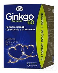 GS Ginkgo 60 PREMIUM darček 2022 1×90 tbl, horčík