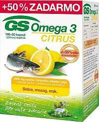 GS Omega 3 Citrus 100+50 kapsúl 2015