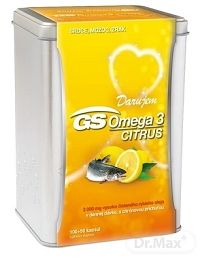 GS Omega 3 CITRUS 2019 cps (strieborná dóza) 100+50 (150 ks)
