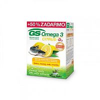 GS Omega 3 CITRUS + D3 cps 100+50 (50% ) (150 ks)